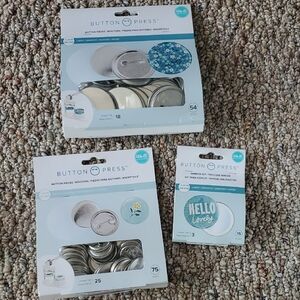 Button Press Lot - Large & Medium
